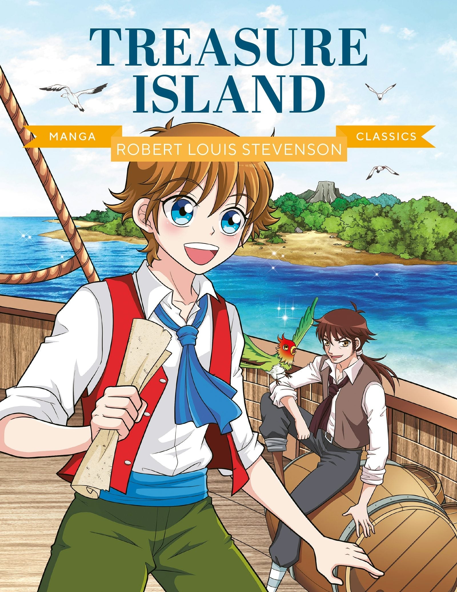 Book cover image for Manga Classics: Treasure Island ISBN: 9781787081697